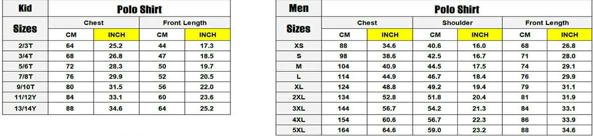 Preorder: Golf Men/Boys Shirt
