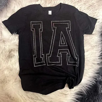 Impact Bling Scoop Neck Tee - Youth