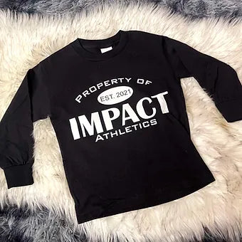 Property of Impact Long Sleeve - Black