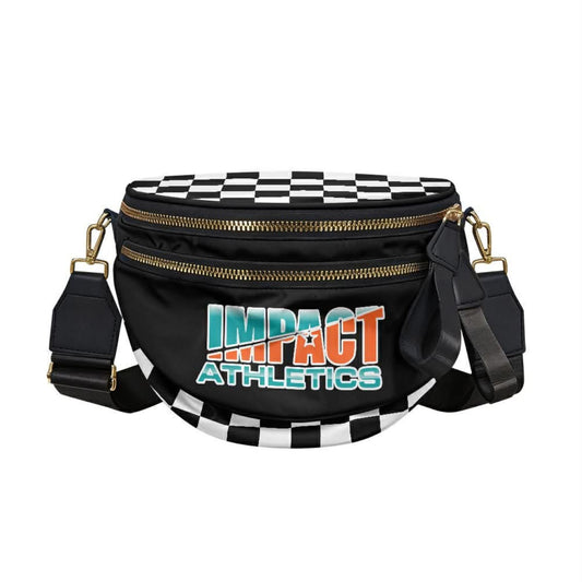 Preorder: Checkerboard Crossbody Bum Bag